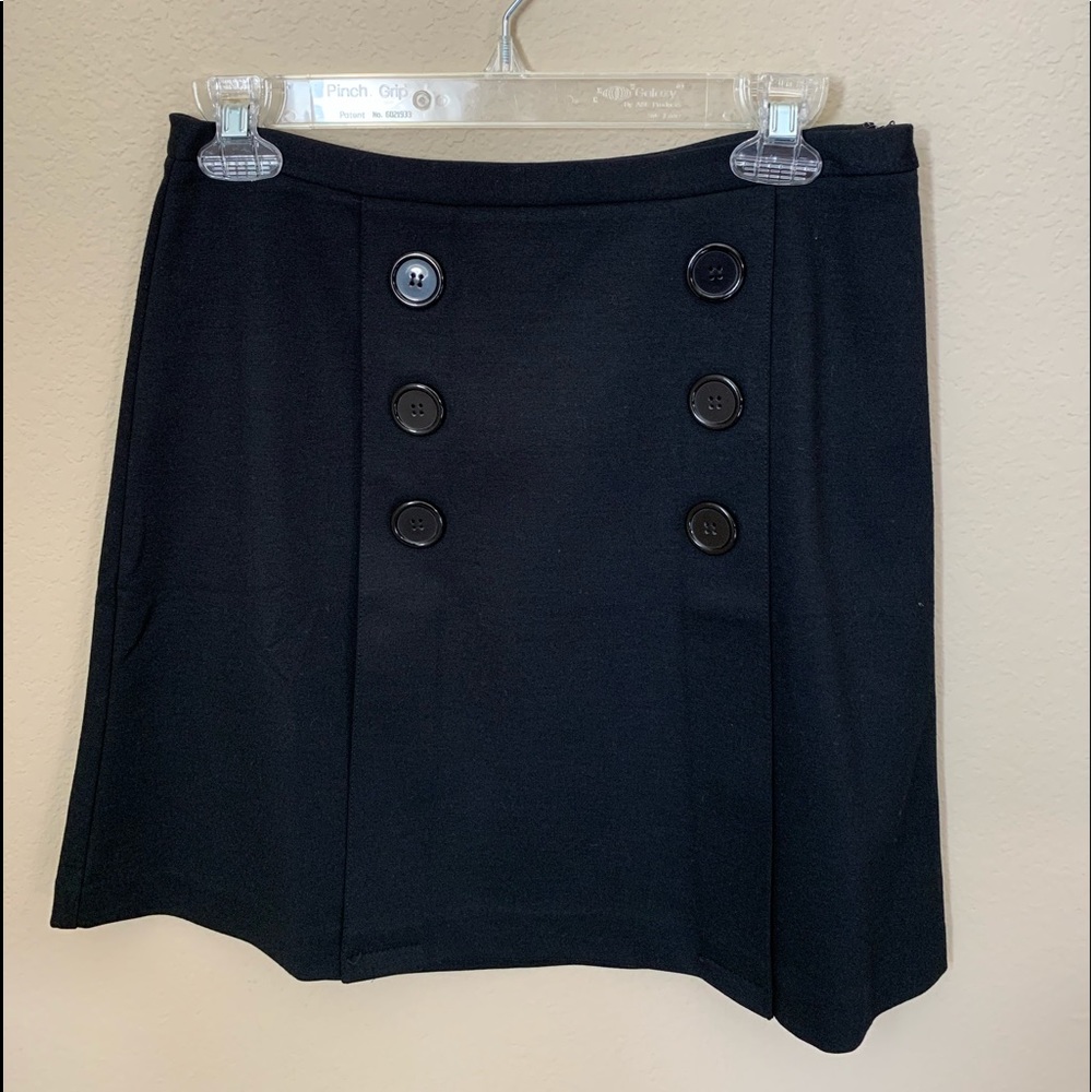 A black Maison Jules Skirt